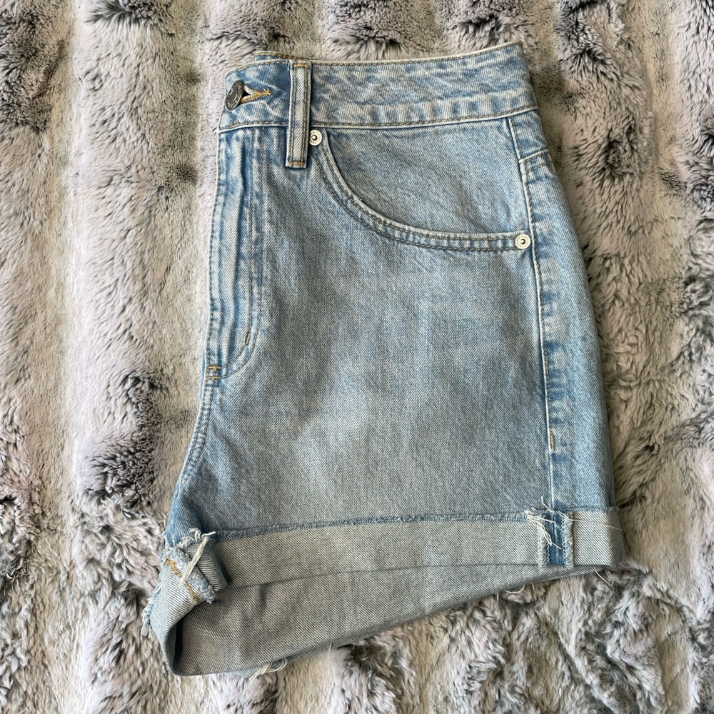 High Rise Mom Shorts